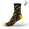 black-yello-socks